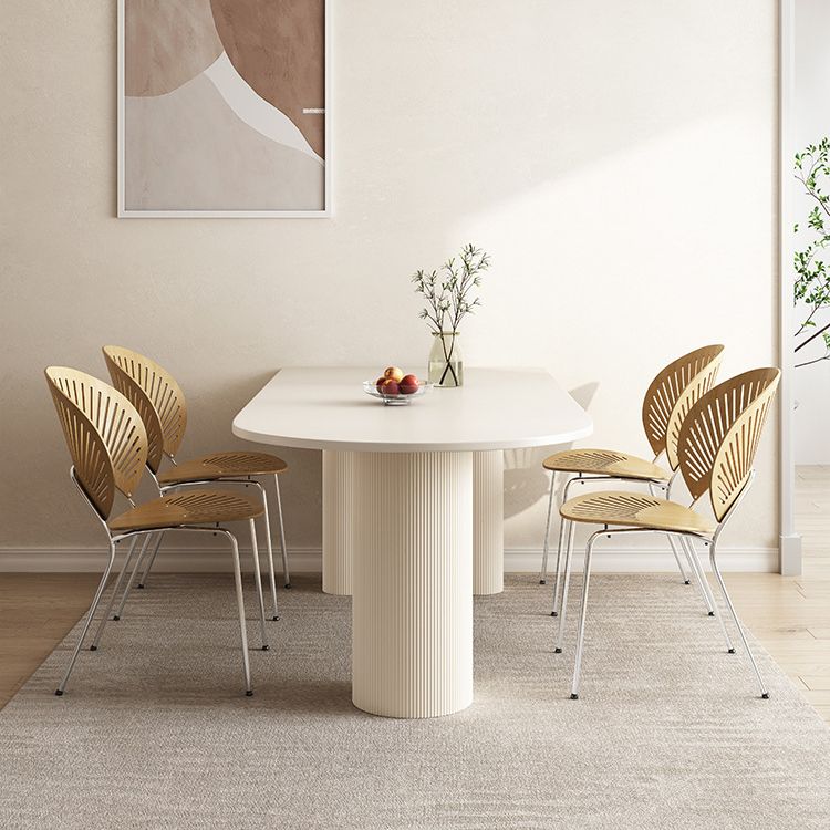 Tavolo da pranzo per sala da pranzo Tavolo da cucina moderno in pietra