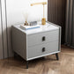 Modern Accent Table Nightstand Stone Nightstand with Drawers Clearhalo 'Bedroom Furniture' 'furn' 'furn_night_stand' 'Furniture' 'night_stand' 'Nightstands' 1200x1200_c43c03a4-1be7-4542-a4ee-48983e5eaf9e