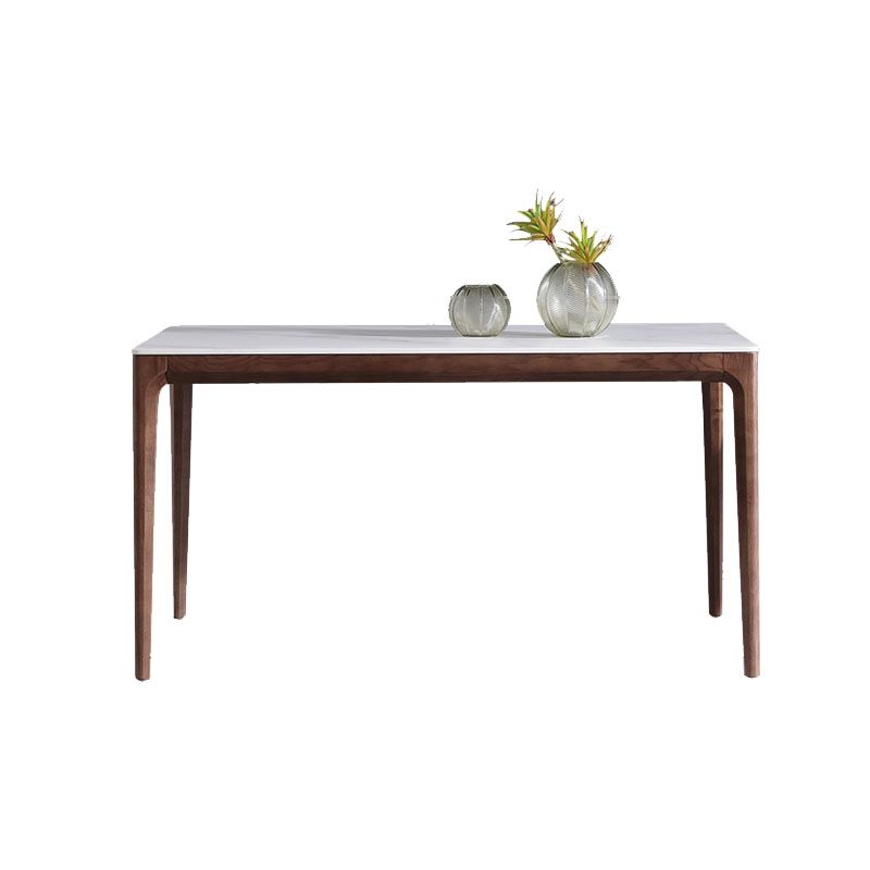 Modern 1/4/7 Pieces Dinette Set with White Sintered Stone Top Ash Wood Dining Table Set Clearhalo 'Dining Room Sets' 'Dining Tables & Seating' 'dining_room_set' 'furn' 'furn_dining_room_set' 'Furniture' 'furniture_dining_room_set' 'Kitchen & Dining Furniture' 1200x1200_c43eaba4-26dc-4127-8c4c-5fb8b52a56d1