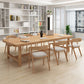 Rectangle Trestle Dining Table Modern Pine Wood Table for Living Room Clearhalo 'Dining Tables & Seating' 'Dining Tables' 'dining_table' 'furn' 'furn_dining_table' 'Furniture' 'Kitchen & Dining Furniture' 1200x1200_c43ff3b9-c11d-4c3e-9db2-28f0ca30ee60