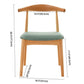 Scandinavian Rubberwood Open Side Chair Multi-color Dining Chair with 4 Legs Clearhalo ' kitchen&dining_furn' 'Dining Chairs' 'Dining Tables & Seating' 'dining_chair' 'Furniture' 'furniture_dining_chair' 'Kitchen & Dining Furniture' 'kitchen' 1200x1200_c440bceb-b545-4ceb-923d-7dd93928b461