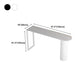 Stone Bar Dining Table Modern Bar Table with Double Pedestal Base for Dining Room Kitchen Clearhalo 'Bar Furniture' 'Bar Tables' 'bar_tables' 'furn' 'furn_bar_tables' 'Furniture' 'furniture_bar_tables' 'Kitchen & Dining Furniture' 1200x1200_c4418e7e-421c-4341-975c-4773305184b4