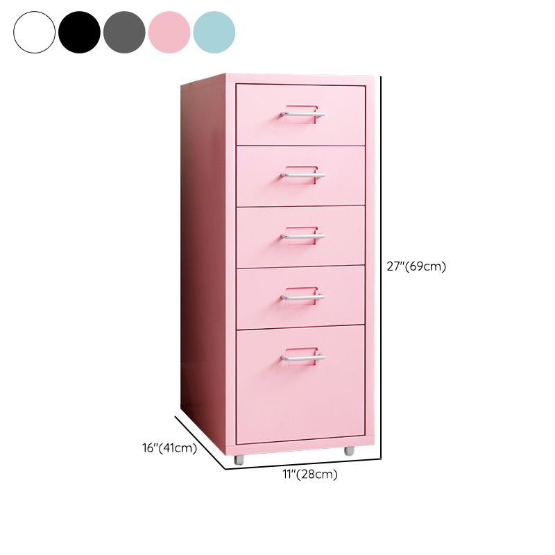 Archivos contemporáneos Pedestal de archivo de archivo de fuego de acero marco de acero para oficina