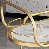 Tavolo da preparazione in pietra contemporanea da 32,28 "tavolo da preparazione in legno