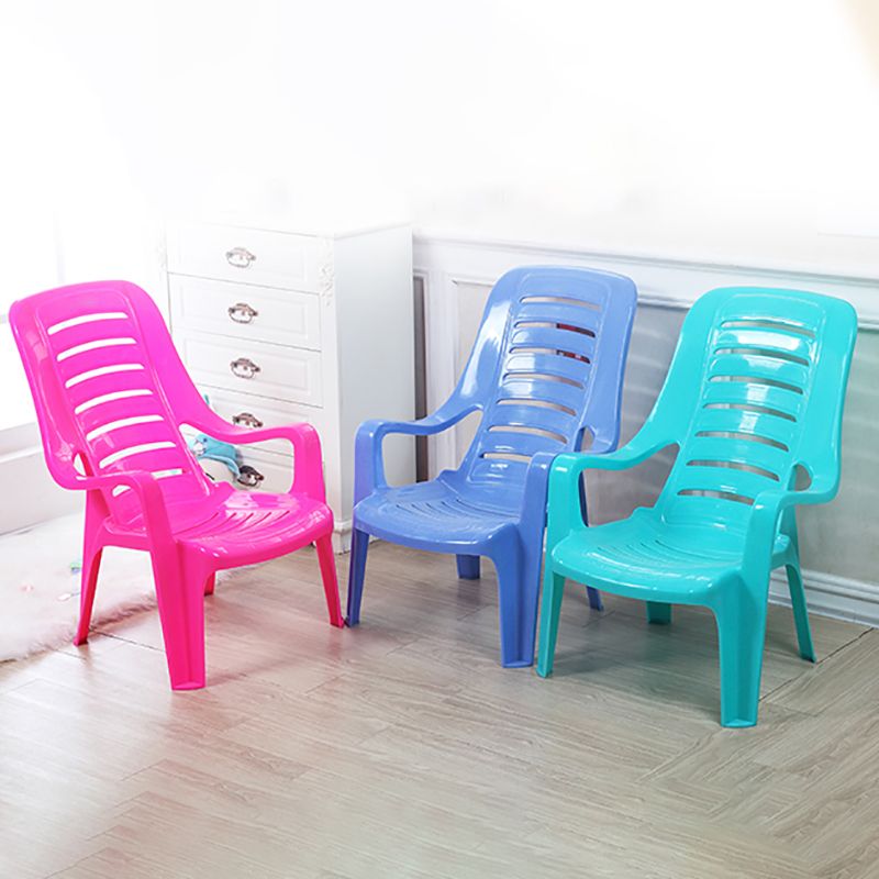 Modern Indoor Plastic Dining Arm Chairs Stackable Ladder Back Dining Armchairs Clearhalo ' kitchen&dining_furn' 'Dining Chairs' 'Dining Tables & Seating' 'dining_chair' 'furn' 'furn_dining_chair' 'Furniture' 'furniture_dining_chair' 'Kitchen & Dining Furniture' 'kitchen' 1200x1200_c44a52e1-37d2-4c10-8d54-59dcc0c67308