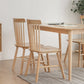 Contemporary Solid Wood Top Dining Set with 4 Legs Fixed Table Dinette Set for Restaurant Clearhalo 'Dining Room Sets' 'Dining Tables & Seating' 'dining_room_set' 'furn' 'furn_dining_room_set' 'Furniture' 'furniture_dining_room_set' 'Kitchen & Dining Furniture' 'kitchen&dining_furn' 'kitchen' 1200x1200_c44b4ee9-67ee-4f52-85a3-a5d329acba8b