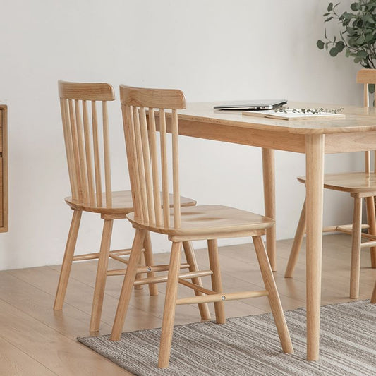 Contemporary Solid Wood Top Dining Set with 4 Legs Fixed Table Dinette Set for Restaurant Clearhalo 'Dining Room Sets' 'Dining Tables & Seating' 'dining_room_set' 'furn' 'furn_dining_room_set' 'Furniture' 'furniture_dining_room_set' 'Kitchen & Dining Furniture' 'kitchen&dining_furn' 'kitchen' 1200x1200_c44b4ee9-67ee-4f52-85a3-a5d329acba8b