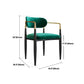 Scandinavian Round Dining Table Set 1/2/5/6/7 Pieces Home Dining Room Set