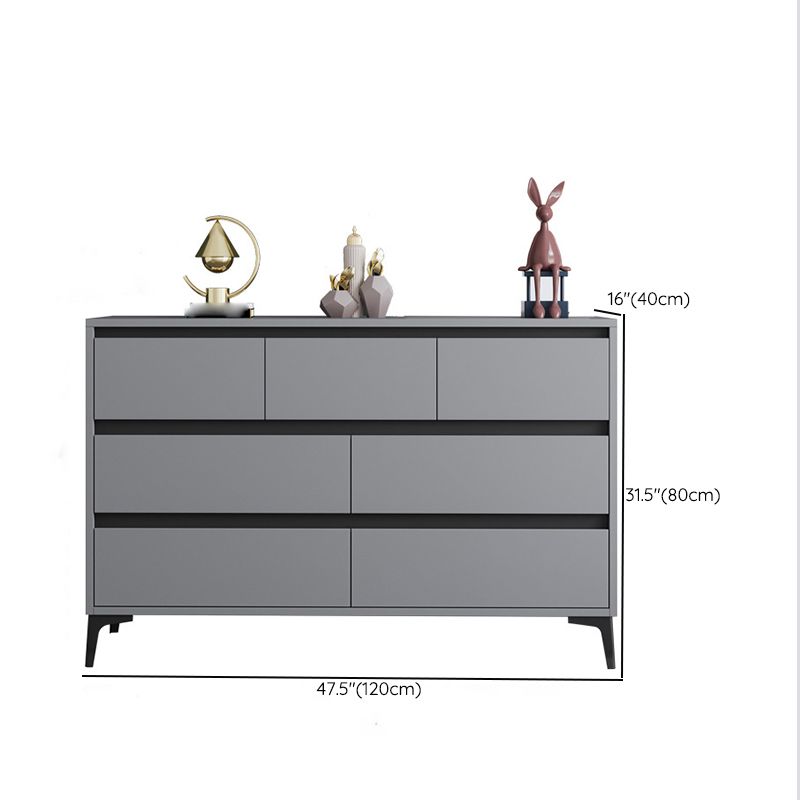 人工木材寝室収納チェスト引き出し付きコンテンポラリーチェスト