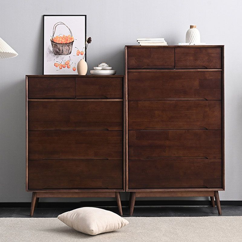 Cassetto in legno massiccio della metà secolo 29,5 "cassetti larghi includevano il torace