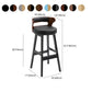 Contemporary Solid Wood Folding Barstools Indoor Bar Stool with Low Back Clearhalo 'Bar Furniture' 'Bar Stools' 'bar_stools' 'furn' 'furn_bar_stools' 'furniture_bar_stools' 'Kitchen & Dining Furniture' 'kitchen&dining_furn' 'kitchen' 'kitchen_furn' Furniture' 1200x1200_c45130f3-7d6f-4535-a846-887f5abbf707