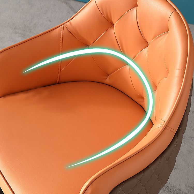 Taburete de barra de cuero glamoroso taburete de respaldo de respaldo para bristol con patas de metal