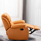 36.6" Wide Faux Leather Recliner Pillow Top Arm Recliner with Massage & USB Cord