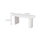 Modern Style Dining Table Double Pedestal Table for Dining Room