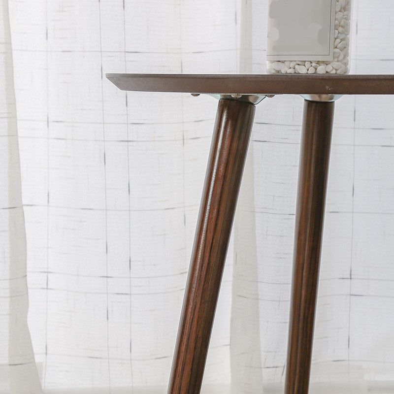 Table d'appoint d'appoint pour canapé scandinave, table d'appoint à trois broches, table d'appoint ronde