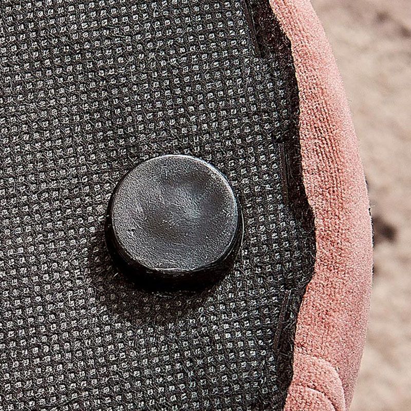 Solid Color Fabric Standard Stool Modern Simple Heart-Shaped Upholstered Footstool Clearhalo 'furn' 'furn_ottomans_poufs' 'Furniture' 'Living Room Furniture' 'Ottomans & Poufs' 'ottomans_poufs' 1200x1200_c45b2b1e-2bdf-426d-84a5-6ecfd3c66f00