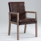 Country Style Arm Chair Solid Back Upholstered Dining Single Armchair Clearhalo ' kitchen&dining_furn' 'Dining Chairs' 'Dining Tables & Seating' 'dining_chair' 'furn' 'furn_dining_chair' 'Furniture' 'furniture_dining_chair' 'Kitchen & Dining Furniture' 'kitchen' 1200x1200_c45dbc35-52f6-40ea-8563-44f3a375042b