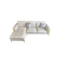Contemporary Biscuit Back Sofa with Flared Arm for Apartment 36.61" Clearhalo 'furn' 'furn_sectionals' 'Furniture' 'furniture_sectionals' 'kitchen' 'kitchen_sectionals' 'Living Room Furniture' 'Sectionals' 1200x1200_c45ef096-77f7-49b2-b260-0157c23743c1
