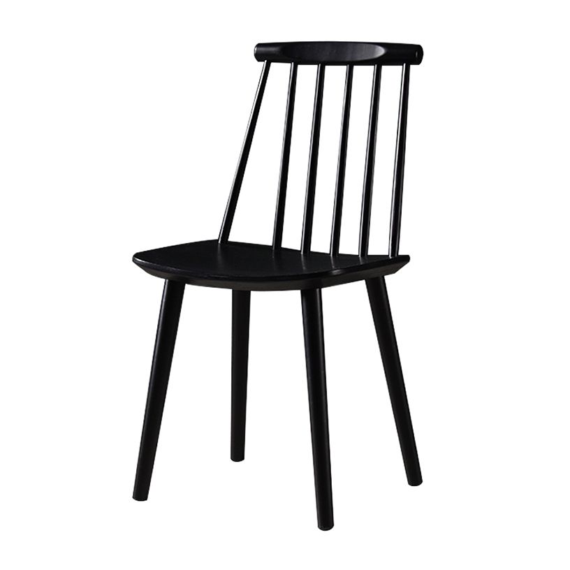 Contemporary Style Wooden Dining Room Chair Slat Back Side Chair for Kitchen Clearhalo ' kitchen&dining_furn' 'Dining Chairs' 'Dining Tables & Seating' 'dining_chair' 'furn' 'furn_dining_chair' 'Furniture' 'furniture_dining_chair' 'Kitchen & Dining Furniture' 'kitchen' 1200x1200_c461dd72-5ac6-4b5d-9794-e459317b36cc
