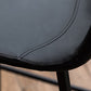 Contemporary Design Leather Counter Stool Low Back Armless Stools with Metal Base Clearhalo 'Bar Furniture' 'Bar Stools' 'bar_stools' 'furn' 'furn_bar_stools' 'Furniture' 'furniture_bar_stools' 'Kitchen & Dining Furniture' 1200x1200_c4645d35-1ea2-4f8f-9a49-c6509a95c8f9