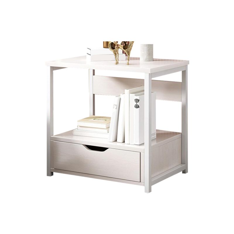 Contemporary Night Table Faux Wood Bedside Cabinet for Bedroom Clearhalo 'Bedroom Furniture' 'furn' 'furn_night_stand' 'Furniture' 'night_stand' 'Nightstands' 1200x1200_c464f269-f175-445f-b258-e475c30fe648