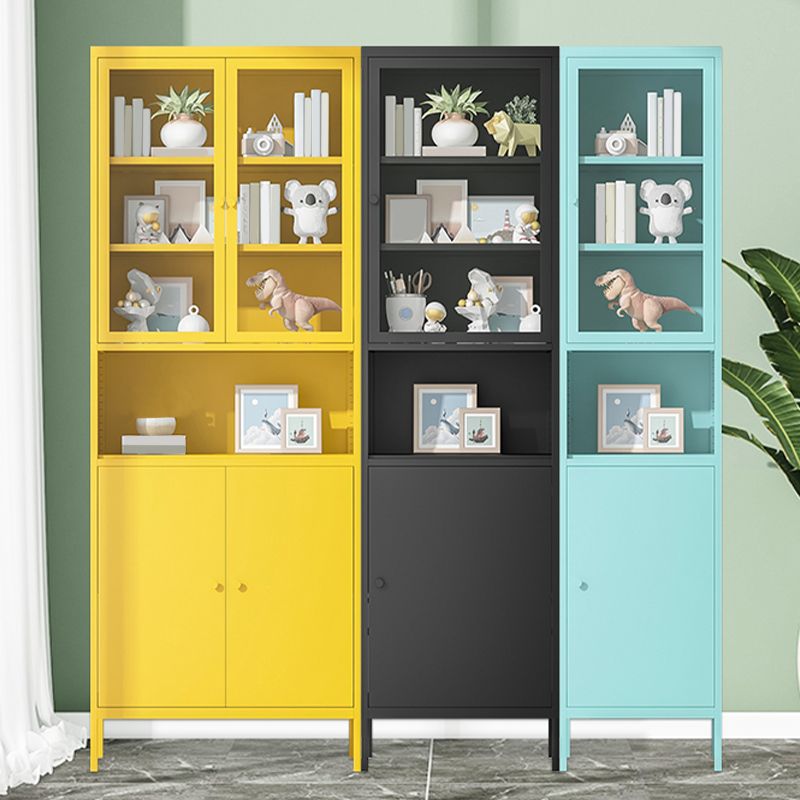 Modern Minimalist Metal Floor Display Stand, Bookshelf in Any Room Clearhalo 'Bookcases' 'furn' 'furn_bookcases' 'Furniture' 'Office Furniture' 1200x1200_c466f589-9369-4d99-a046-bd8a4a72ab4a