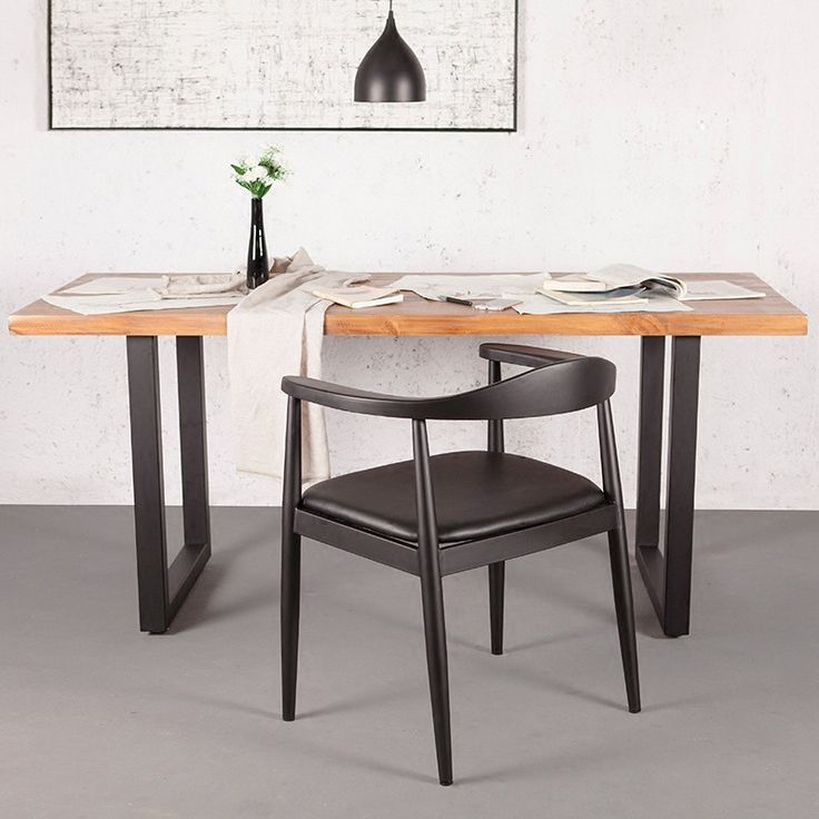 Contemporary Style Chairs Solid Wood Dining Room Open Back Dining Side Chair for Home Clearhalo ' kitchen&dining_furn' 'Dining Chairs' 'Dining Tables & Seating' 'dining_chair' 'furn' 'furn_dining_chair' 'Furniture' 'furniture_dining_chair' 'Kitchen & Dining Furniture' 'kitchen' 1200x1200_c467ebfb-f085-405b-b03f-797730f7de02