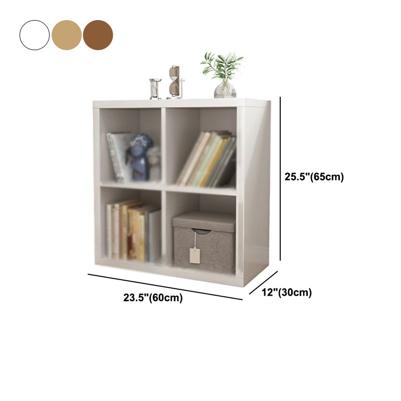 Contemporary Style Bookshelf Closed Back Engineered Wood Shelf Bookcase Clearhalo 'Bookcases' 'furn' 'furn_bookcases' 'Furniture' 'furniture_bookcases' 'kitchen' 'kitchen_bookcases' 'Living Room Furniture' 'Office Furniture' 1200x1200_c4684628-757b-4d23-82db-f250040104f6