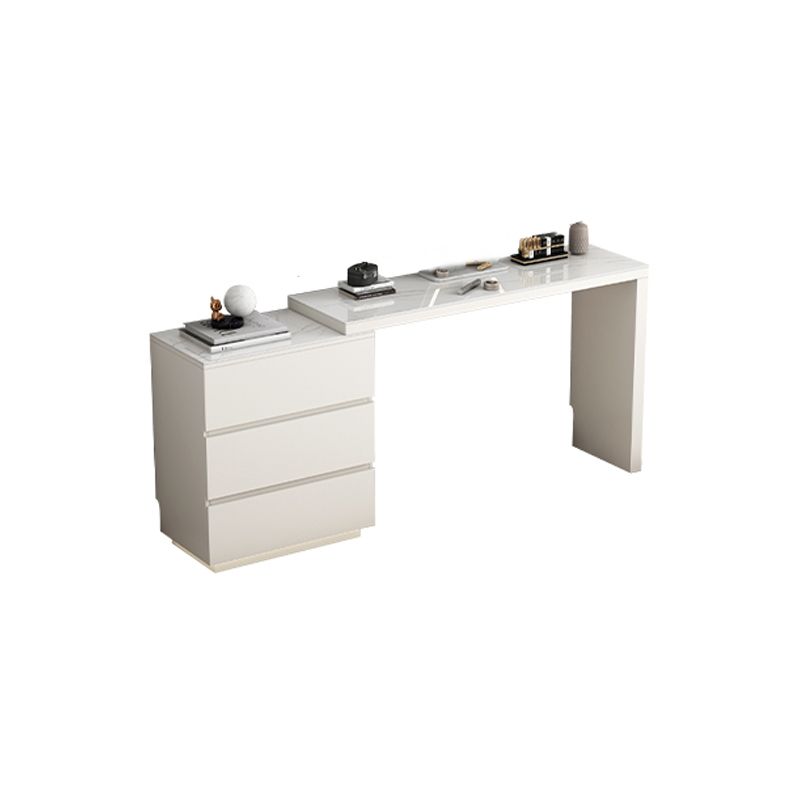 Moderne stijl stenen taak bureau rechthoekige vorm kantoor bureau met 6-laden