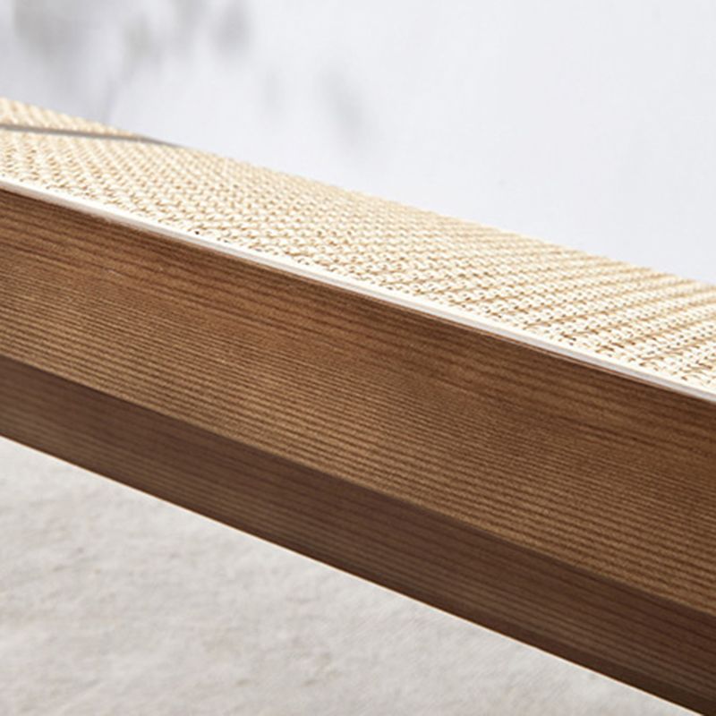 Tropical Solid Wood Bench Rattan X-Leg Dining Room Bench/low Stool Clearhalo 'Benches' 'Chairs & Seating' 'furn' 'furn_benches' 'Furniture' 'Living Room Furniture' 1200x1200_c471096a-acd2-4bf6-921d-65d5c047f58f