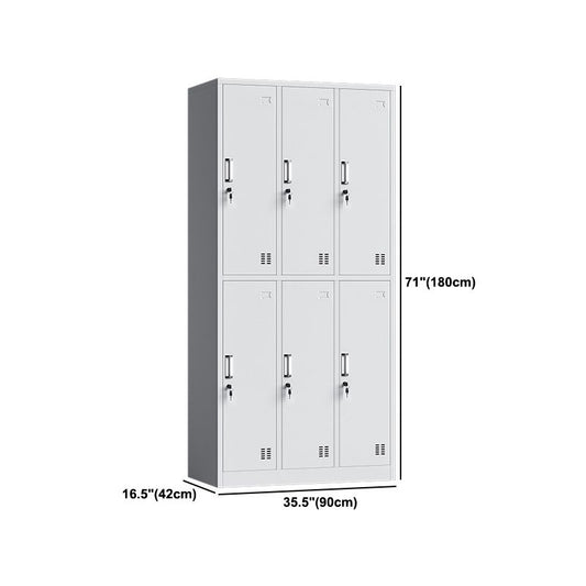 Modern Hinged Wardrobe Closet Metal Wardrobe Armoire for Bedroom
