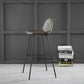 Contemporary Matte Finish Footrest Barstool Leather Home Stool Clearhalo 'Bar Furniture' 'Bar Stools' 'bar_stools' 'Furniture' 'furniture_bar_stools' 'Kitchen & Dining Furniture' 1200x1200_c472a3da-7923-447d-b8db-cc794938d7b1