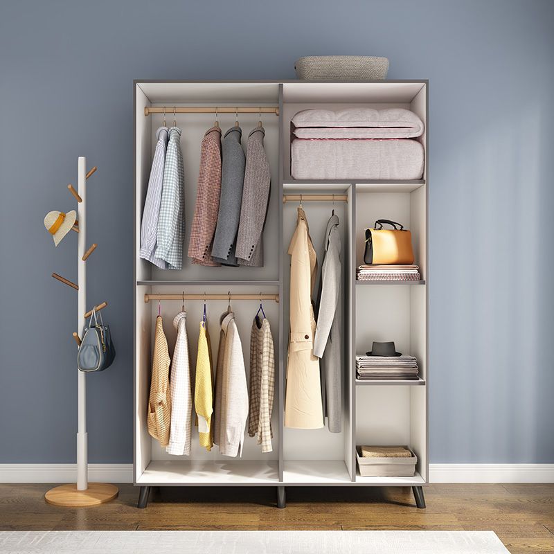 Engineered Wood Garderobe Armoire Modern Style garderobe voor slaapkamer