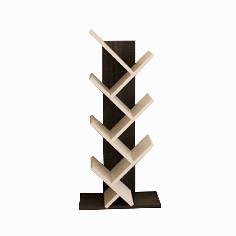 Contemporary Wood Bookcase Closed Back Bookshelf for Home Office Clearhalo 'Bookcases' 'Furniture' 'furniture_bookcases' 'Office Furniture' 1200x1200_c474035d-4506-49e0-8dcf-26b7b2f99dc9