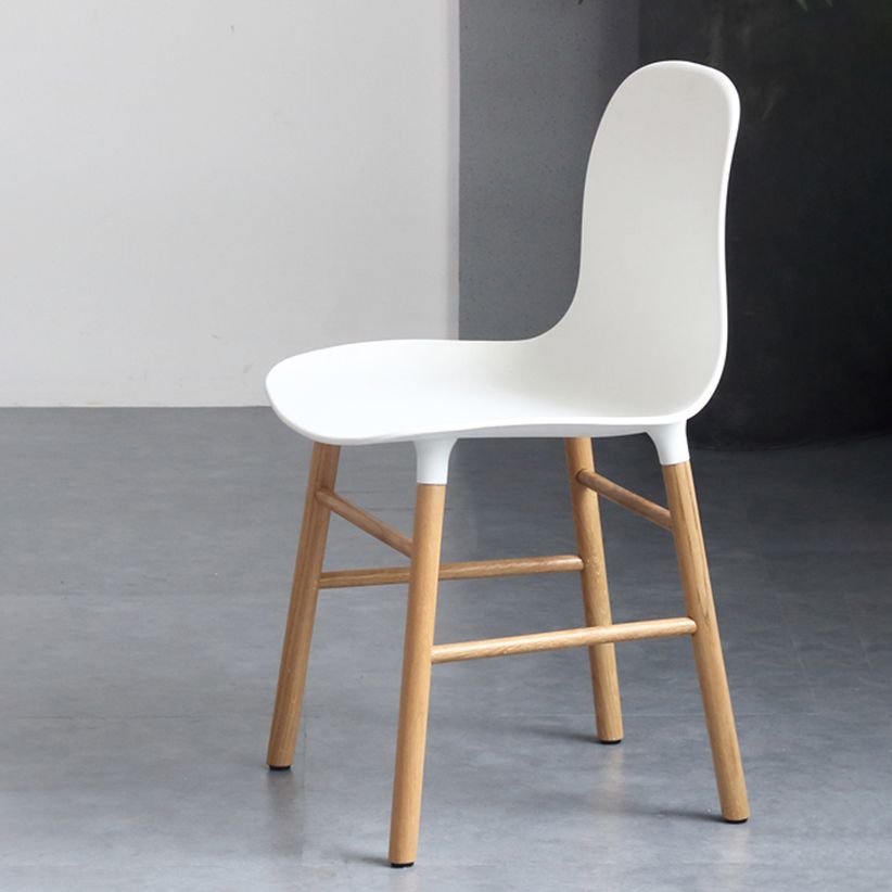 Modern Style Chairs Dining Armless Chairs with Wooden Legs for Kitchen Clearhalo ' kitchen&dining_furn' 'Dining Chairs' 'Dining Tables & Seating' 'dining_chair' 'furn' 'furn_dining_chair' 'Furniture' 'furniture_dining_chair' 'Kitchen & Dining Furniture' 'kitchen' 1200x1200_c4741c44-2bcd-4b02-9367-e5f5690d9ff9