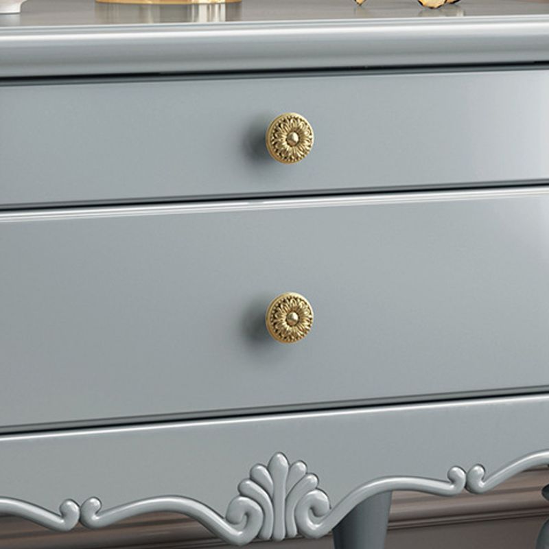 Table de nuit en bois massif de 24,41 "Table