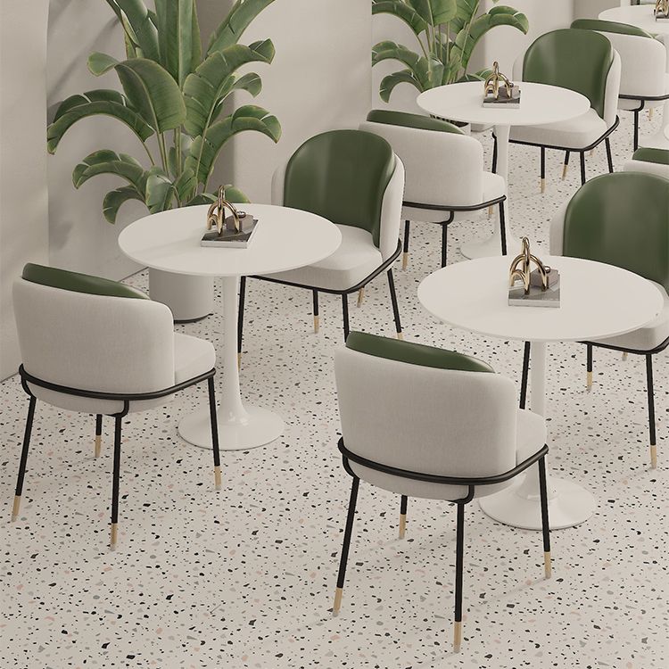 Upholstered Side Chair Modern Style Open Back Armless Chair for Dining Room Clearhalo 'Dining Chairs' 'Dining Tables & Seating' 'dining_chair' 'furn' 'furn_dining_chair' 'Furniture' 'Kitchen & Dining Furniture' 1200x1200_c47480bf-8bba-4fae-bbc3-53aff4bbfc11