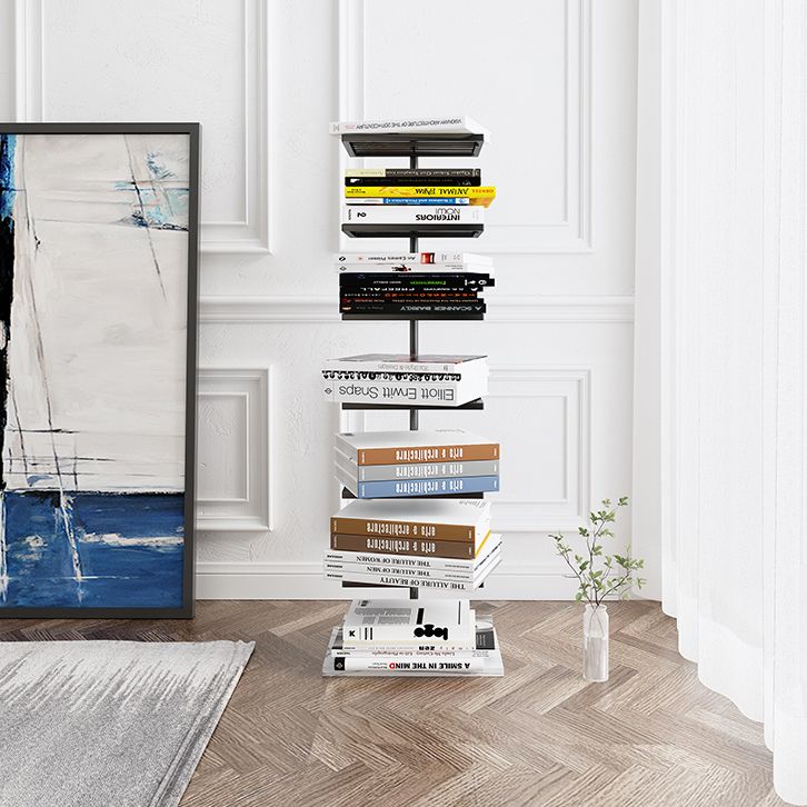 Contemporary Style Bookshelf Invisible Open Back Bookcase for Home and Office Clearhalo 'Bookcases' 'furn' 'furn_bookcases' 'Furniture' 'furniture_bookcases' 'Office Furniture' 1200x1200_c474a8ff-6165-4ec1-8181-7ec846929087