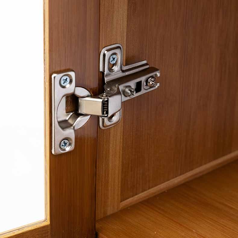 Modern Solid Wood Sideboard Table 30-inch Sideboard in Brown Clearhalo 'buffet_sideboard' 'Buffets & Sideboards' 'furn' 'furn_buffet_sideboard' 'Furniture' 'furniture_buffet_sideboard' 'Kitchen & Dining Furniture' 1200x1200_c47500ee-1dba-4316-82fd-0735be2f4e58