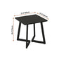 Sintered Stone Dining Table Black Industrial Style Dining Table with Metal Base Clearhalo 'Dining Tables & Seating' 'Dining Tables' 'dining_table' 'furn' 'furn_dining_table' 'Furniture' 'furniture_dining_table' 'Kitchen & Dining Furniture' 'kitchen' 'kitchen_dining_table' 1200x1200_c47a8473-e542-40c3-b140-c5ac49817a58