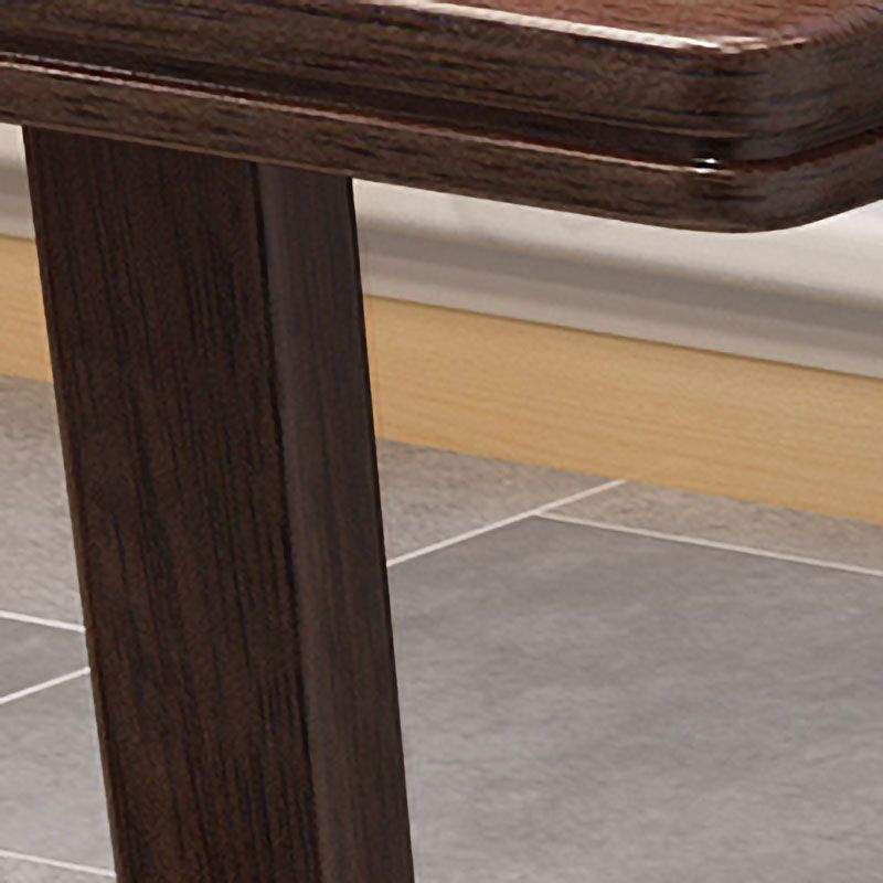 Bureau d'écriture en bois massif bureau de bureau piédestal avec 2 tiroirs pour salle d'étude