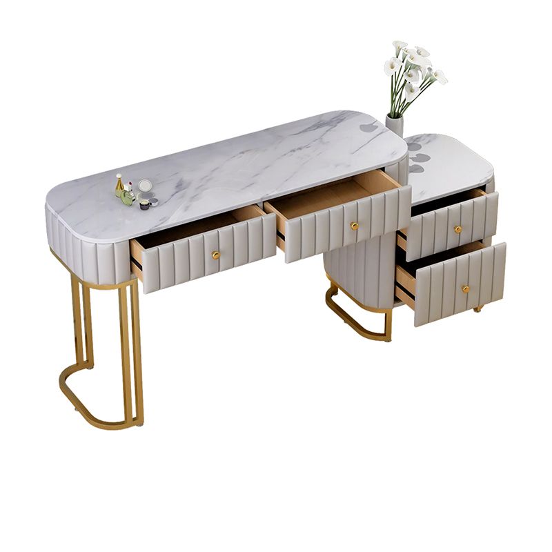 Glam 4 lade make -up ijdelheid set leisteen top ijdelheid kleedtafel