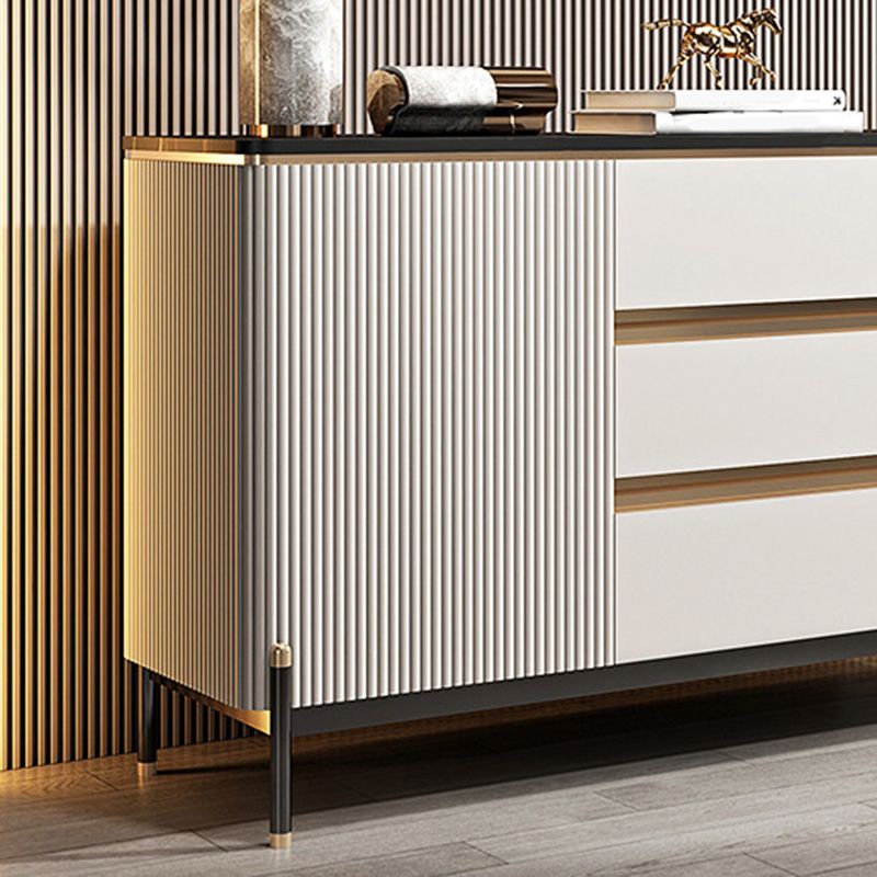 Mobili moderni sideboard buffet a 3 cassetti e sideboard a 2 porte