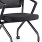 Contemporary Arm Chair Fixed Arms Black with Wheels Office Chair Clearhalo 'furn' 'furn_office_chair' 'Furniture' 'Office Chairs' 'Office Furniture' 'office_chair' 1200x1200_c48a65b1-d5c2-4fa9-a9f3-2fbe8ed20441