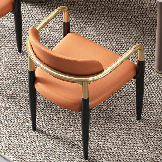 Modern Dining Room Side Chairs Arm Dining Chairs for Kitchen Clearhalo 'Dining Chairs' 'Dining Tables & Seating' 'dining_chair' 'furn' 'furn_dining_chair' 'Furniture' 'furniture_dining_chair' 'Kitchen & Dining Furniture' 1200x1200_c48d3f94-e672-4aca-8b96-8405b7e69398