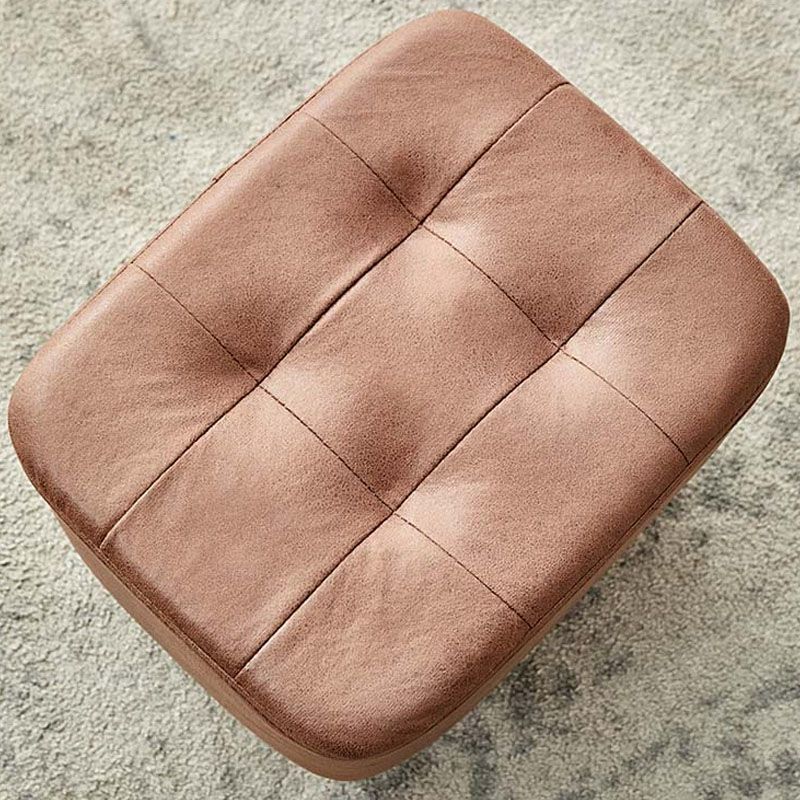 Modern Rectangle Standard Scratch Resistant Pure Color Standard for Living Room Clearhalo 'furn' 'furn_ottomans_poufs' 'Furniture' 'Living Room Furniture' 'Ottomans & Poufs' 'ottomans_poufs' 1200x1200_c48de406-114b-4337-800a-1e9289dbac3c