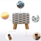 Fabric Standard Stool Contemporary Simple Square Upholstered Ottoman Clearhalo 'furn' 'furn_ottomans_poufs' 'Furniture' 'Living Room Furniture' 'Ottomans & Poufs' 'ottomans_poufs' 1200x1200_c48e57ce-afac-4230-9f7b-d55c499d35ab