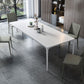 Modern Aluminium Dining Table Set 1/4/5/7 Pieces Rectangle Dinette Set with Sintered Stone Clearhalo 'Dining Room Sets' 'Dining Tables & Seating' 'dining_room_set' 'furn' 'furn_dining_room_set' 'Furniture' 'Kitchen & Dining Furniture' 1200x1200_c492d605-72c7-4a66-9580-6d3204440b19