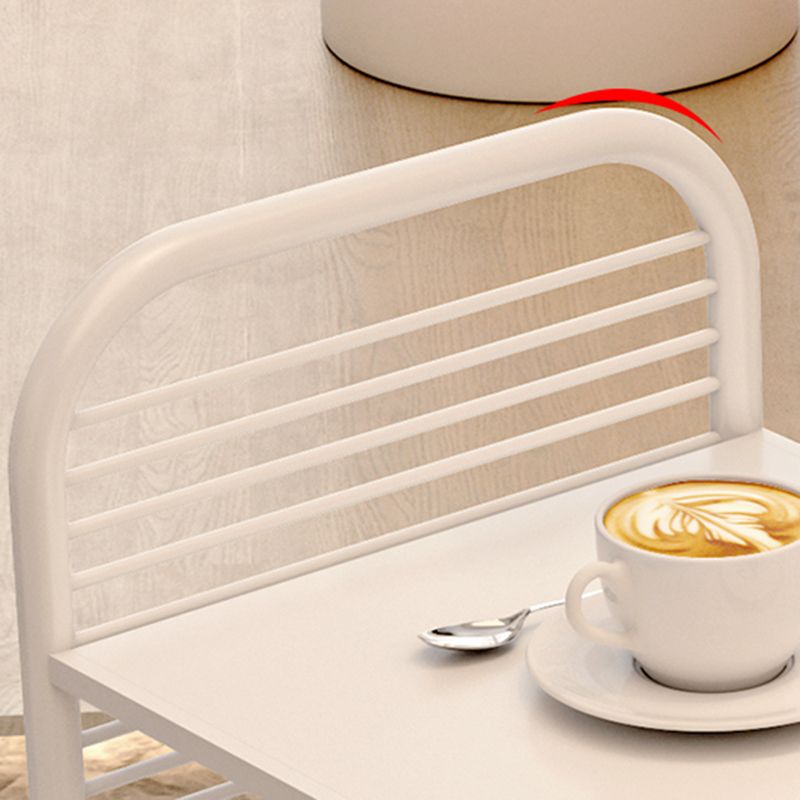 Tavolino contemporaneo da 24 "tavolo rettangolare da tavolo rettangolare