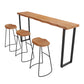 Contemporary Bar Table Set 1/2/4 Pieces Solid Wood Pub Table Set for Indoor Clearhalo 'Bar Furniture' 'furn' 'furn_home_bar_bar_sets' 'Furniture' 'Home Bars & Bar Sets' 'home_bar_bar_sets' 'Kitchen & Dining Furniture' 1200x1200_c49d440d-a6e2-4b97-b8ce-50f00d903212